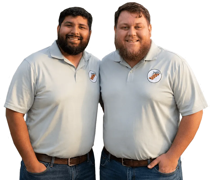 Christopher Navas and Richard Seymour, co-founders of OSAAT Roofing & Construction